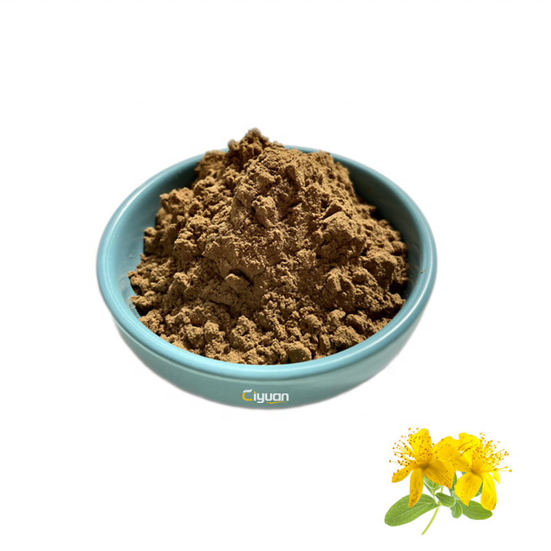 Ciyuan Factory Supplier Health Care Herb Hypericum Perforatum Extract 0.3% Hypericin Powder