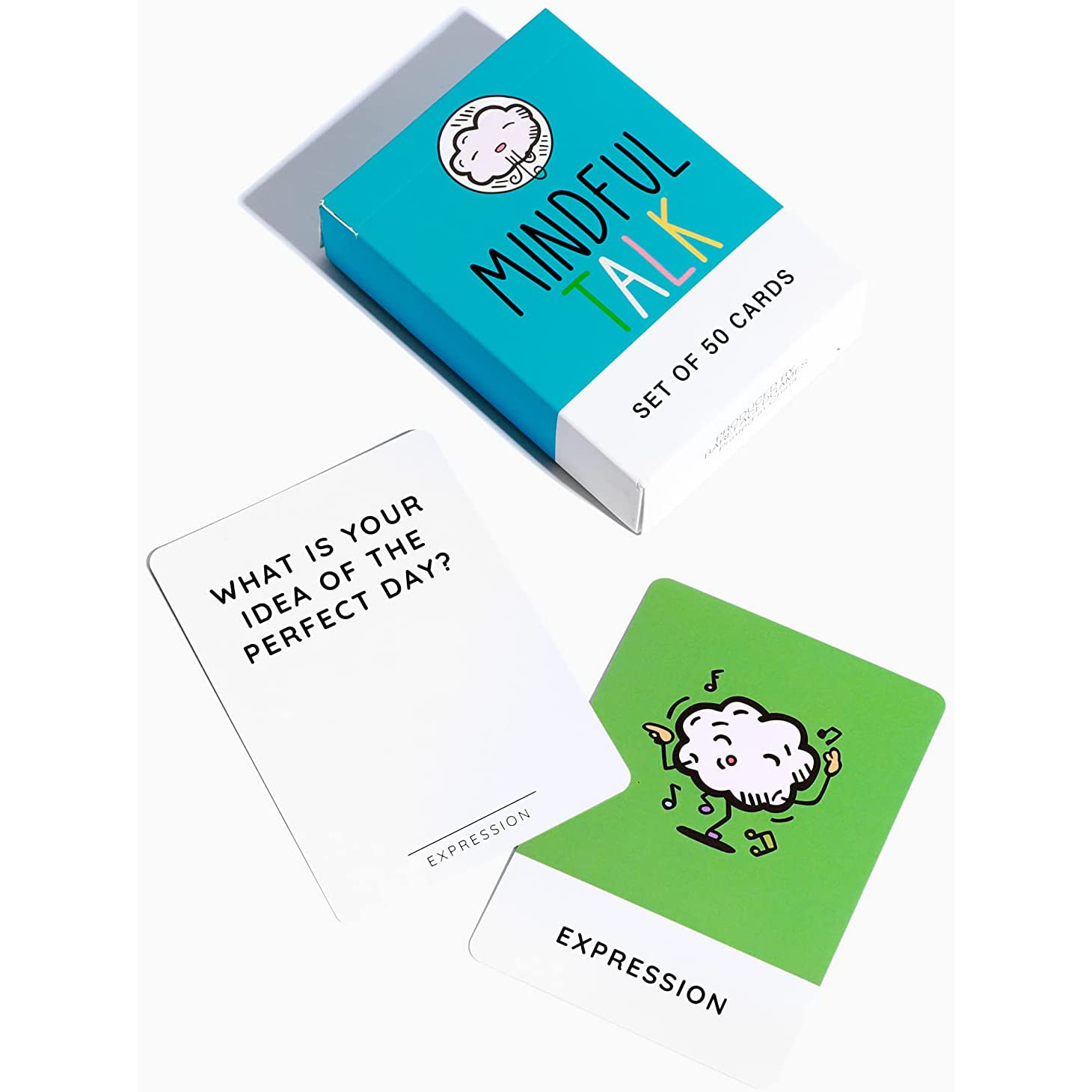 Custom playing card game Mindful talk for authentic conversations with children family party for kids wholesale and retail