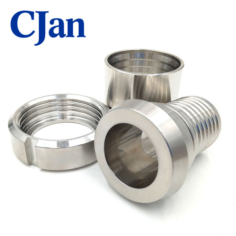 DIN female hose barb fittings Stainless steel sanitary union SS316L/SS304 DIN hose fitting quick flexible pipe fitting