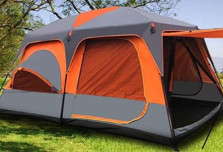 2022 new arrival 10 Person family camping tent with rooms