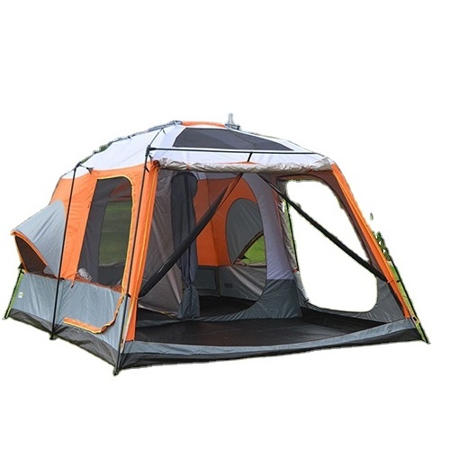 2022 new arrival 10 Person family camping tent with rooms