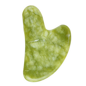 Best Quality Green Gua Sha Board Facial Tools Natural Jade Stone Guasha Massager