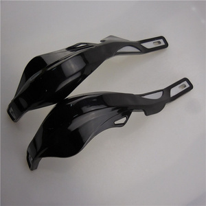 7/8" Aluminium Alloy Handlebar Hand Brush Guards Protector Handguards Assy For Motorcycle Motocross Dirt Bike ATV Black