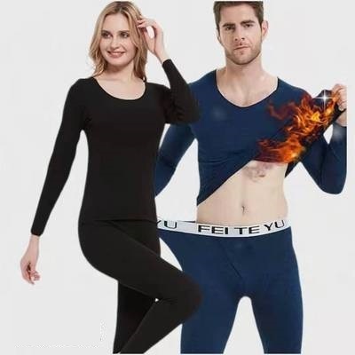 New Hot Selling  Women Thermal Underwear Set Warm Men Long Johns