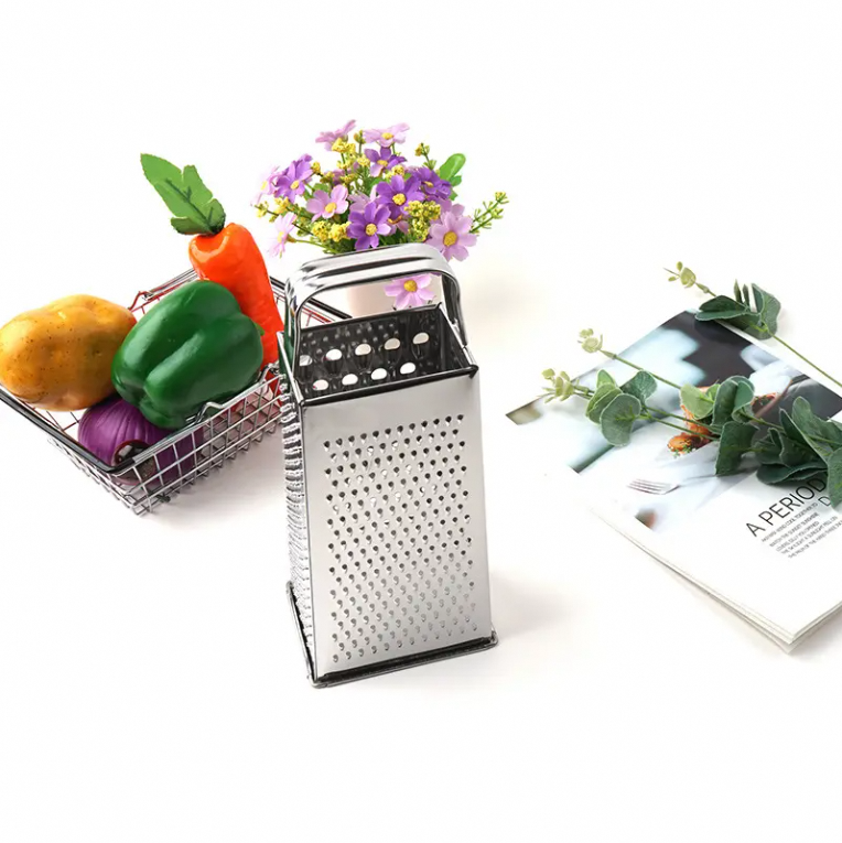 High Quality Stainless Steel Mini Grater with 4 in 1 Cheese Graters for Kitchen Zest Grater