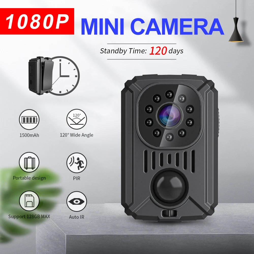 HD 1080P MD31 Without Wifi Mini Camera Home Security Surveillance Cam Car Portable Baby Cameras Indoor Outdoor Body Camera