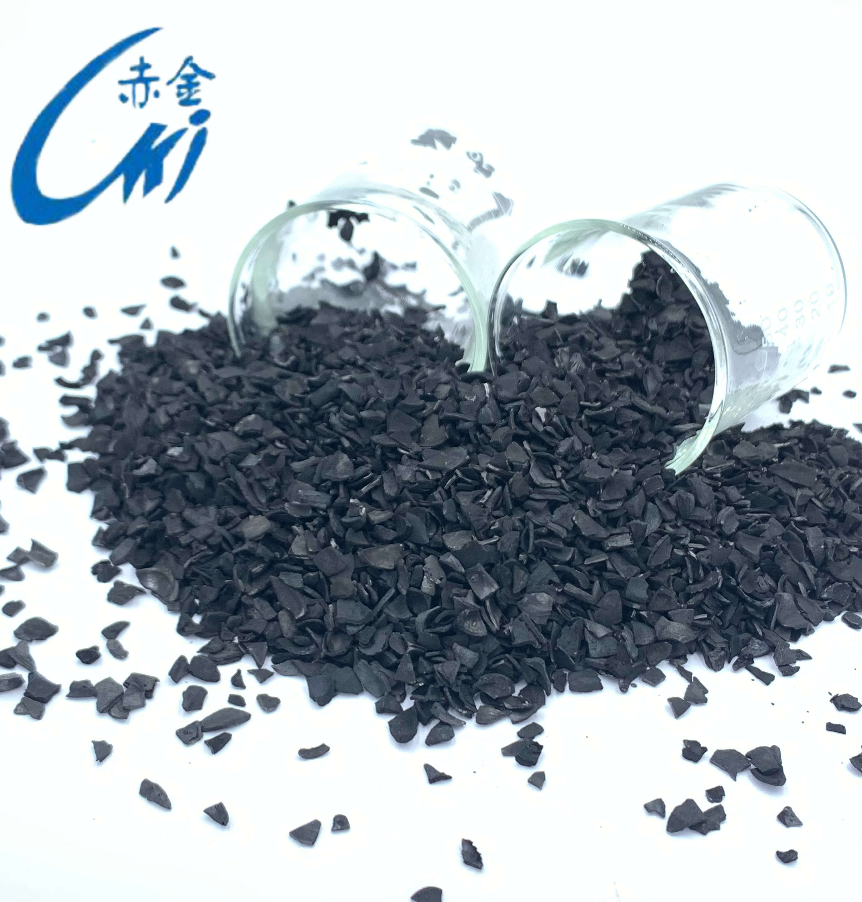 Exhaust gas treatment odor adsorption pool water purification granulated activated carbons