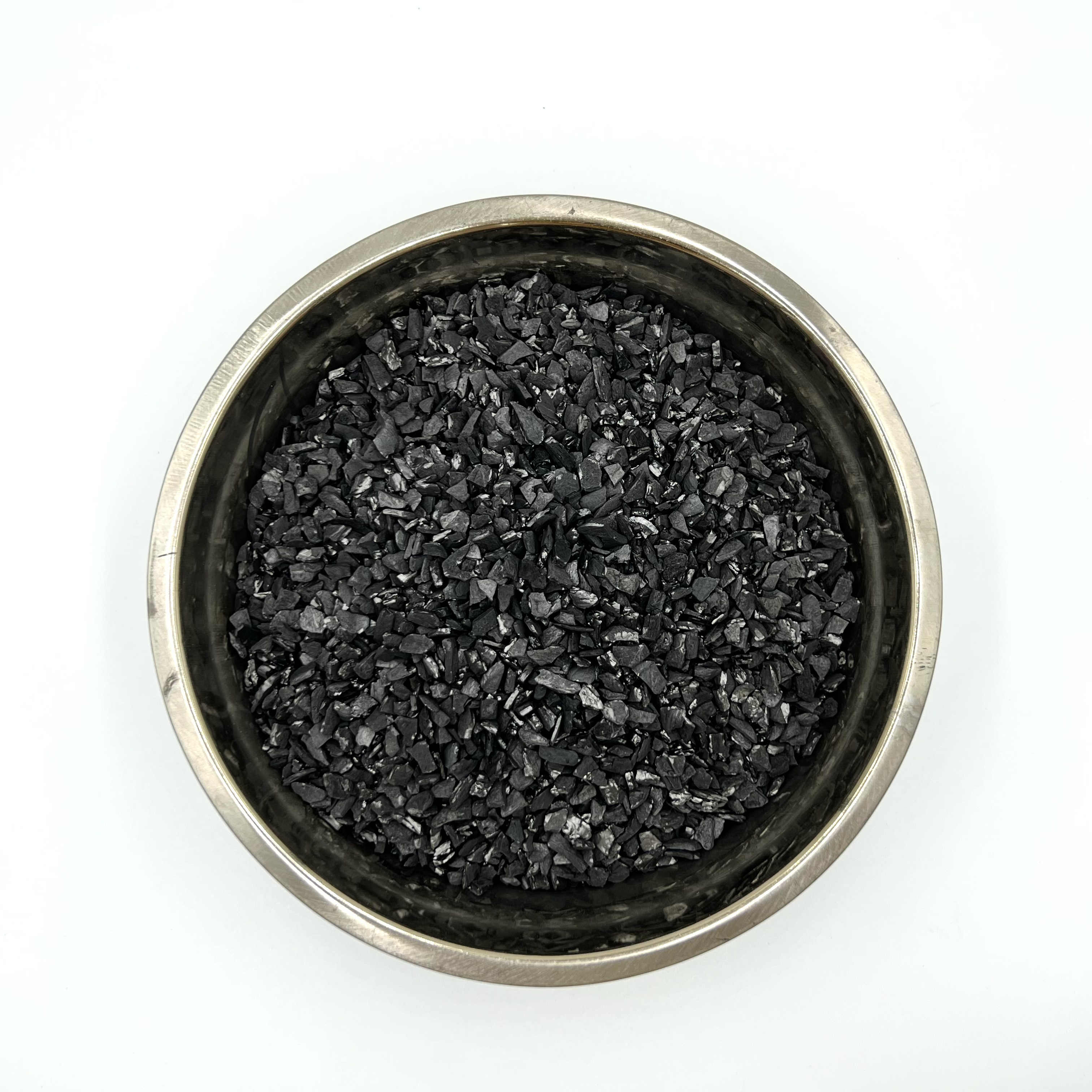 Deodorizing and chlorinating industrial formaldehyde removal with wood activated carbon particles