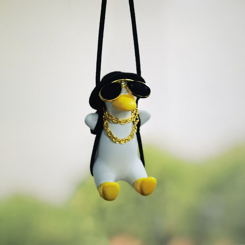 Little Duck Swing Pendant Car Charm Interior for car pendant