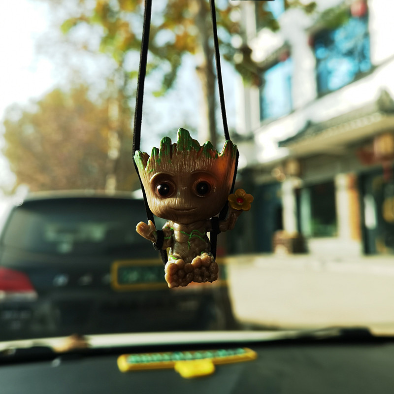 Little Tree man Groot Swing Pendant Car Charm Interior for car pendant accessory