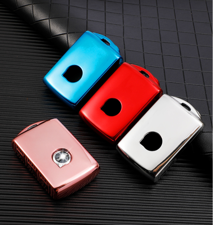 Plating Soft Tpu soft Plastic Ptotect Car Remote Case For Volvo Car Key Cover accessory holder wallet key Fob cover