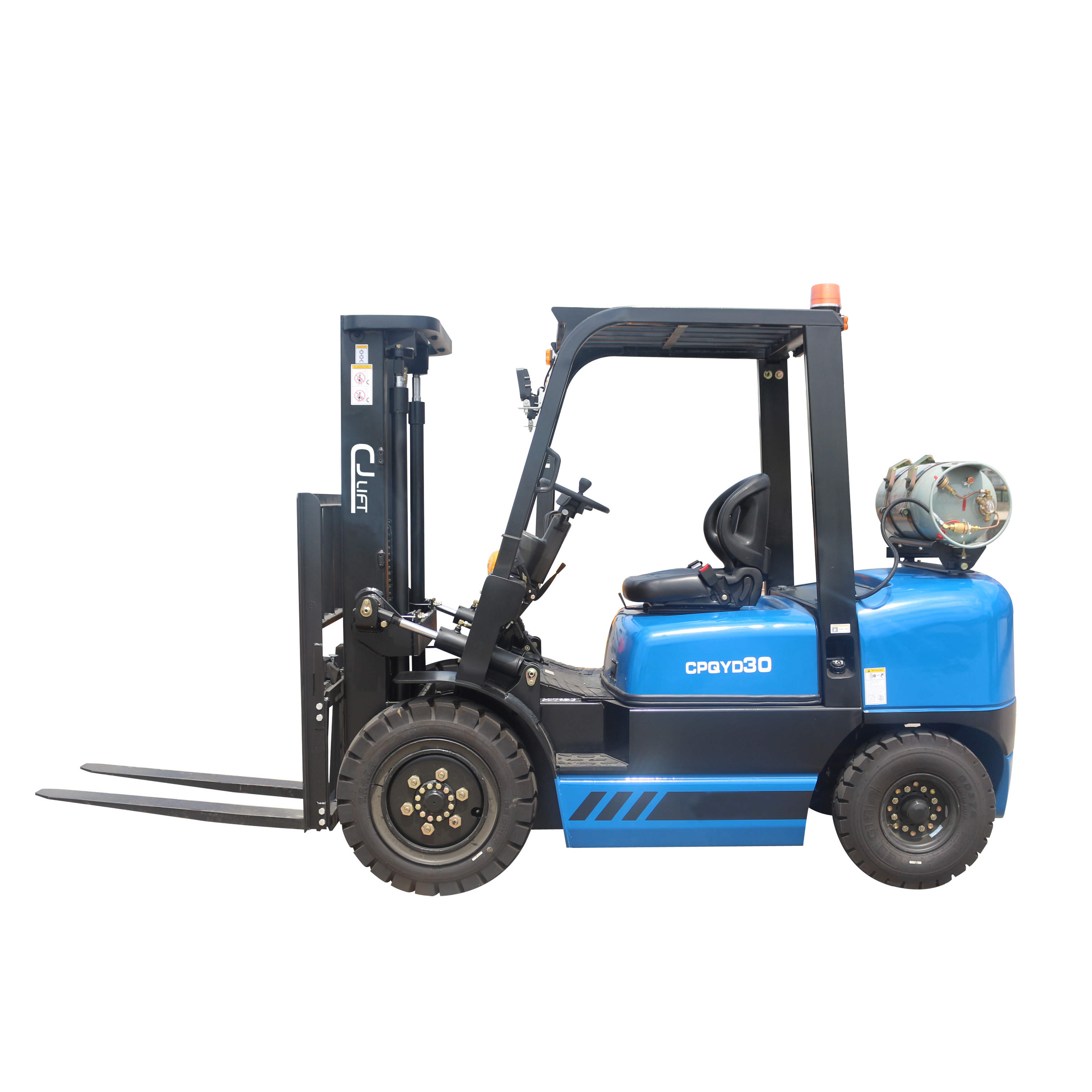 3Ton Forklift LPG gasoline 3ton gas forklift truck with Japanese K25 engine