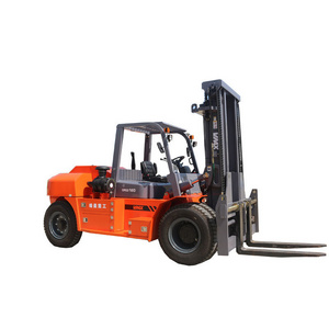 10 ton forklift 10m 10t New High 10ton Heavy Duty Fd100 Diesel Engine Made In China Explosion Proof Forklift