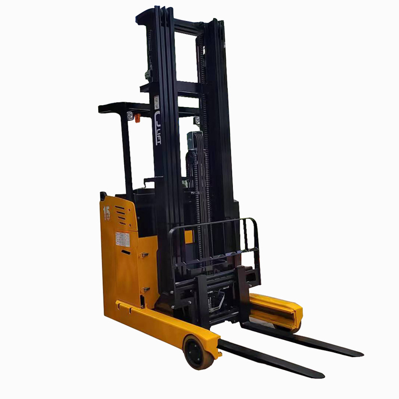 1.5ton Electric Reach Stacker stand type VNA Reach Truck 7500mm lifting height