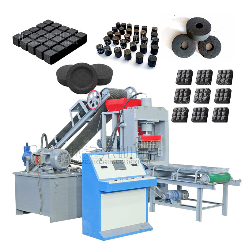 Reasonable price hydraulic hookah shisha charcoal briquette cubes production pressed press making machine