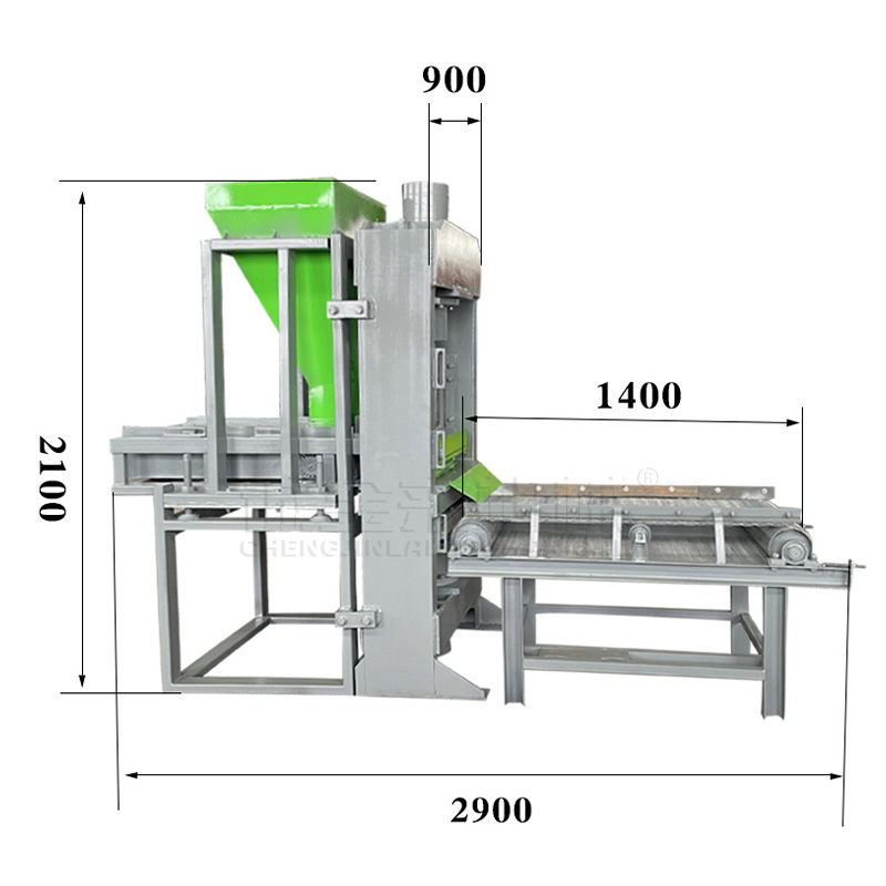 Automatic Briquetting Charcoal Making Machine