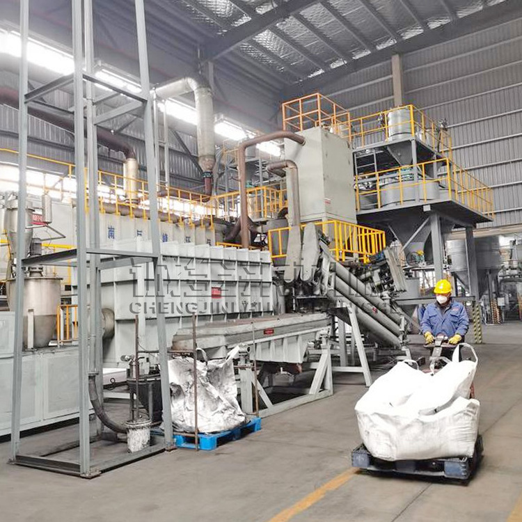 Waste cellphone lithium ion battery recycling plant machine