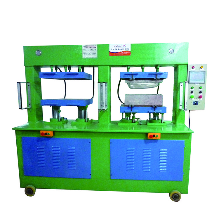 2 stations EVA bag EVA luggage CJ-840 forming machine insole moulding machine