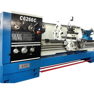 C6266C High rigidity China engine lathe used for metal cutting gap-bed machine