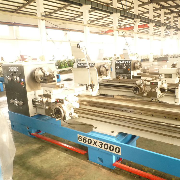 C6266C High rigidity China engine lathe used for metal cutting gap-bed machine