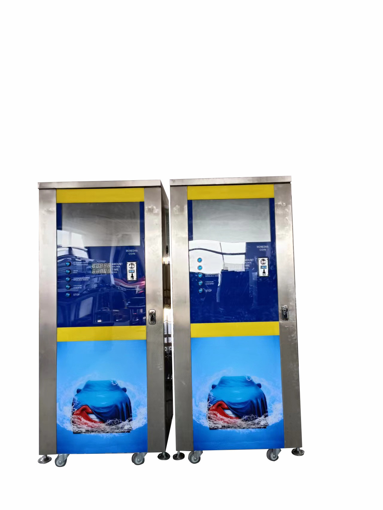 High Quality Mobile Coin Operated  Car Wash Machine High Pressure Self -Service Car Washing Equipment With LCD  Screen