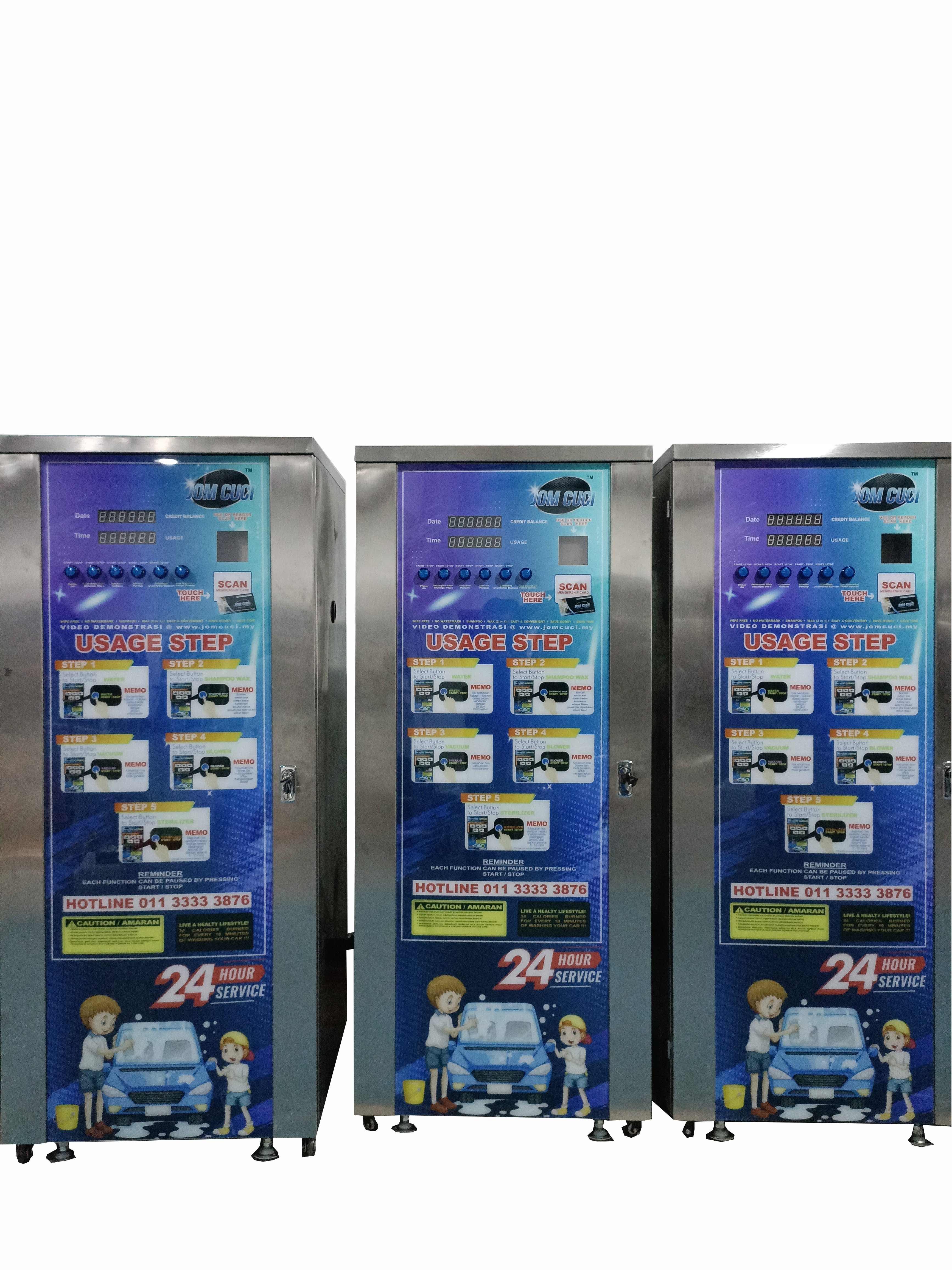 self service operated auto car washing machine card operated professional car wash equipment