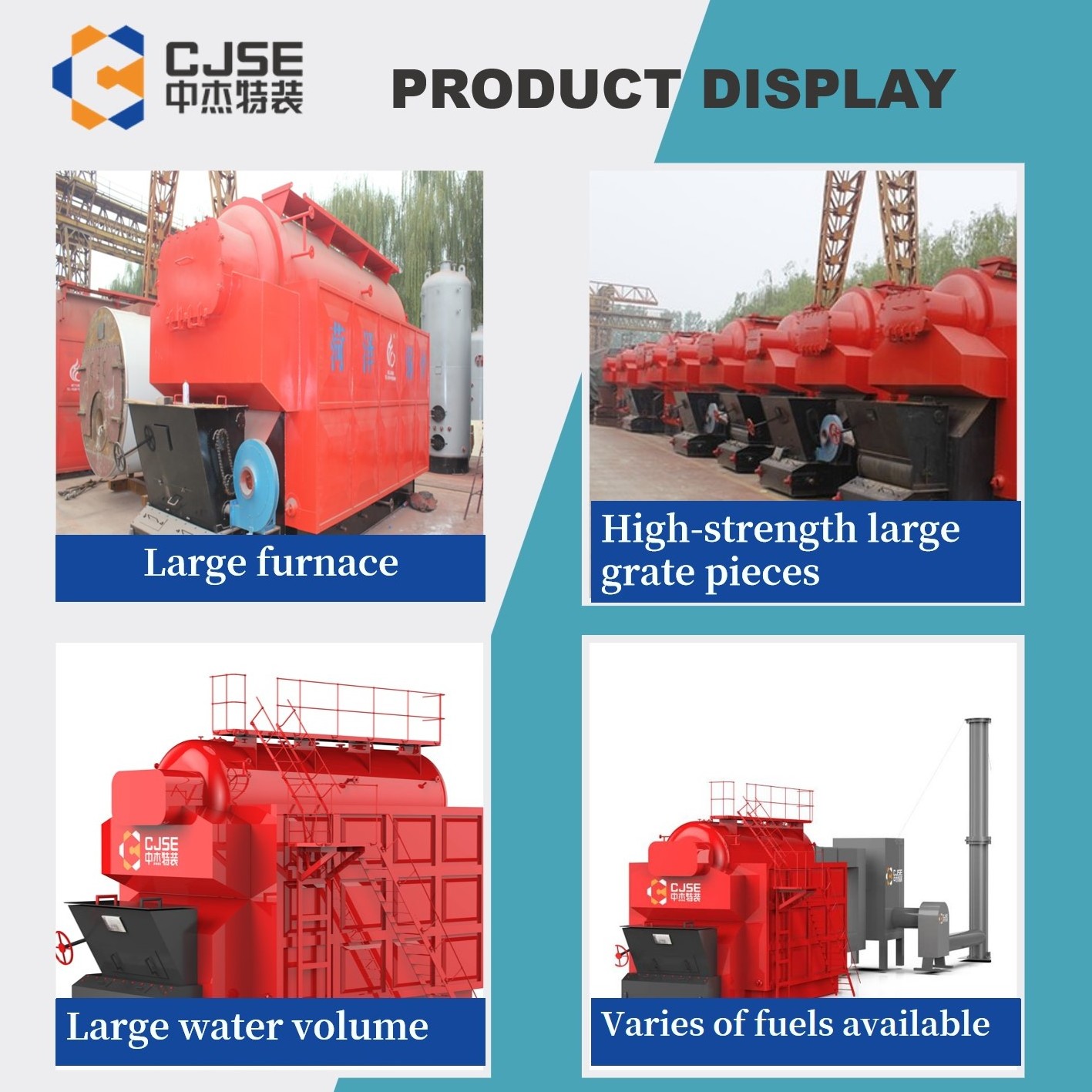 CJSE wood boiler 1ton per hour coal fired steam boiler biomass briquette wood sawdust wood pellets steam boiler for hotel