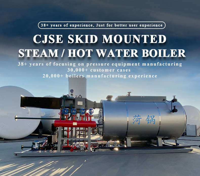 CJSE hot sale industrial steam boiler industry exhaust waste gas heat recovery steam boiler for chemical plant