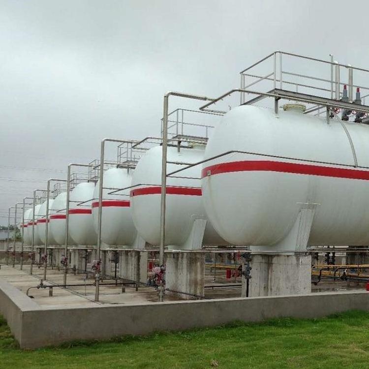 bulk lpg storage tanks lpg gas bullet tank