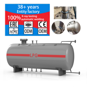 CJSE 2.5 ton lpg storage tank propane gas storage tank ASME 5000 litre lpg gas storage tank for industry