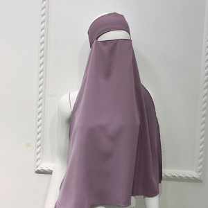 Niqab Muslim Hijab For Women Veil Muslim Fashion Hijab Cap Scarf For Muslim Long Hijab Scarf Islam Ramadan Niqab Abaya Headscarf