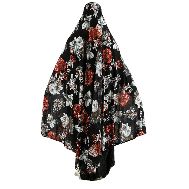 Top Popular in Arab Dubai Islam Traditional Print Large Size Shawl Hijab Abaya 12 Pattern a Dozen Wholesale Women Hijab Overall