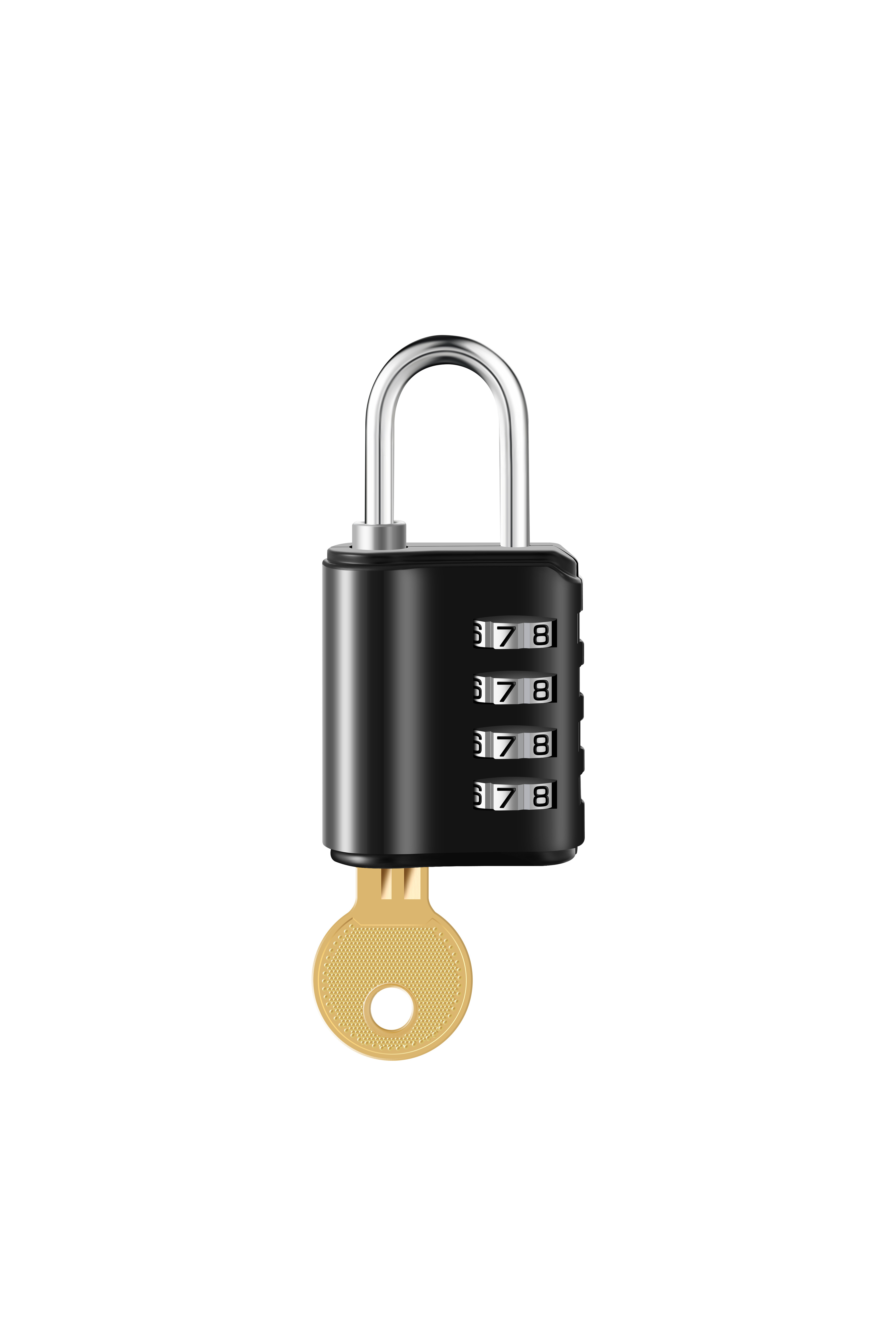 Key combination Double open lock Swimming pool gym wardrobe staff dormitory management lock 4-digit combination padlock