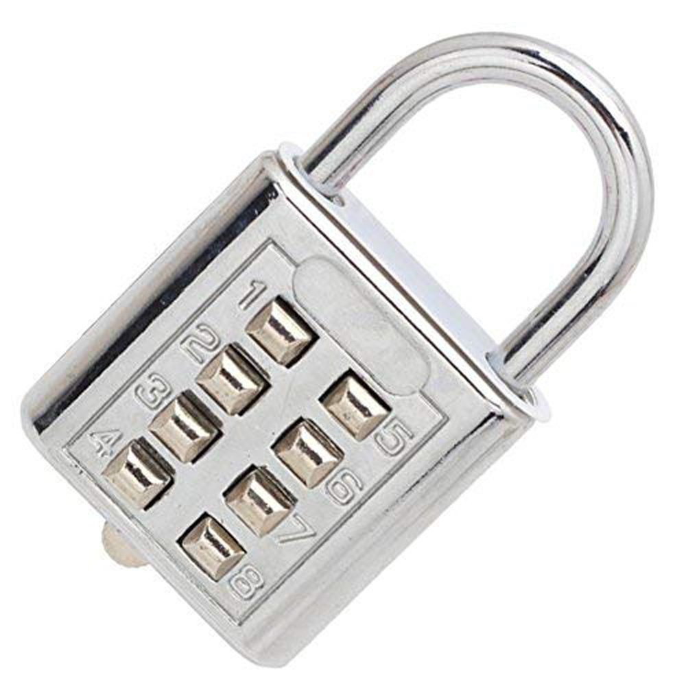 Security  Luggage Suitcase 4 Digit Push Button Combination Lock