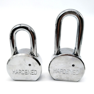 High Security Solid Master Key Padlock Anti-theft Round Type Steel Iron Padlock with Key