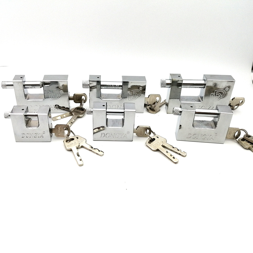 Hotselling Iron Rectangular Heavy Duty Padlock iron padlock