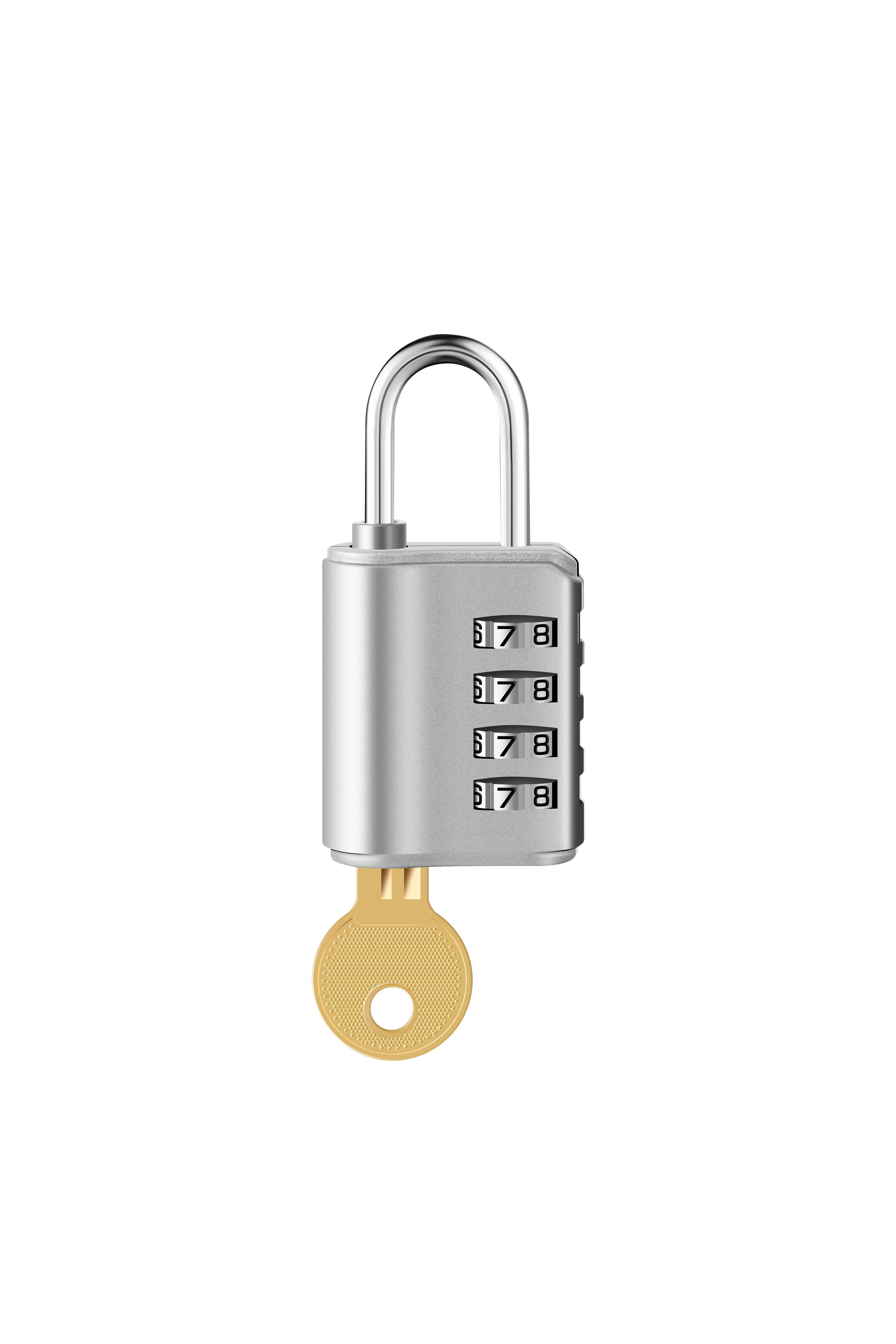 Key combination Double open lock Swimming pool gym wardrobe staff dormitory management lock 4-digit combination padlock