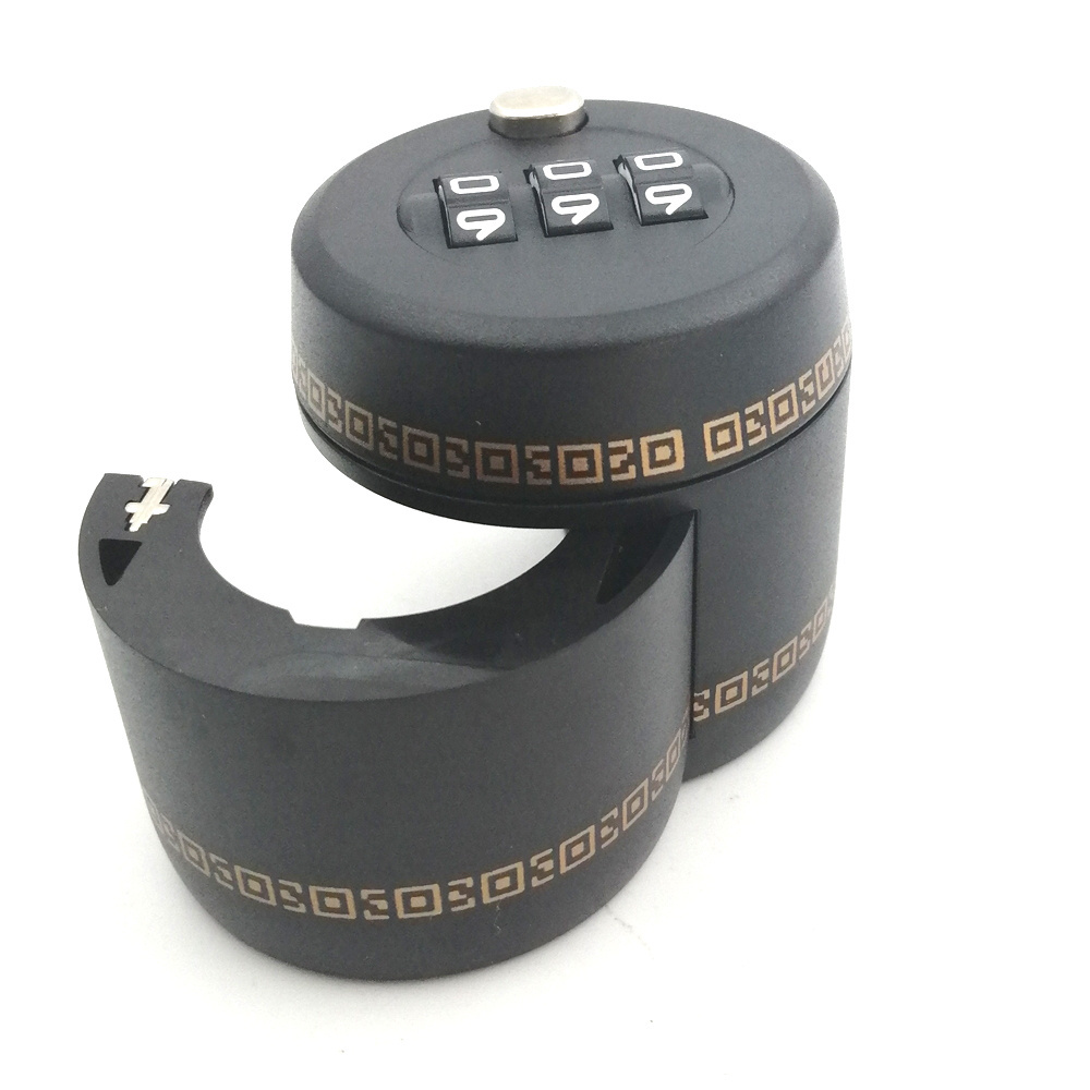 Wine Bottle Combination Lock CH-027 2020 3-dial Number Red 42*45*40mm OPP Bag 100pcs CN;ZHE Black Round CJSJ ABS OEM