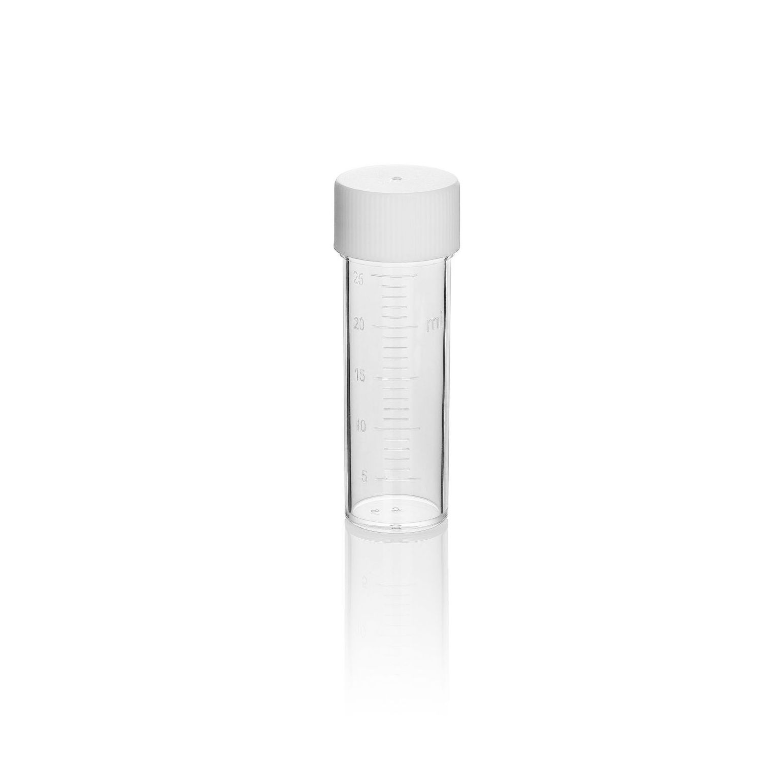 Medical disposable sputum container cup specimen container pp/ps material 25ml 30ml 40ml 60ml 120ml sterilized  Single package