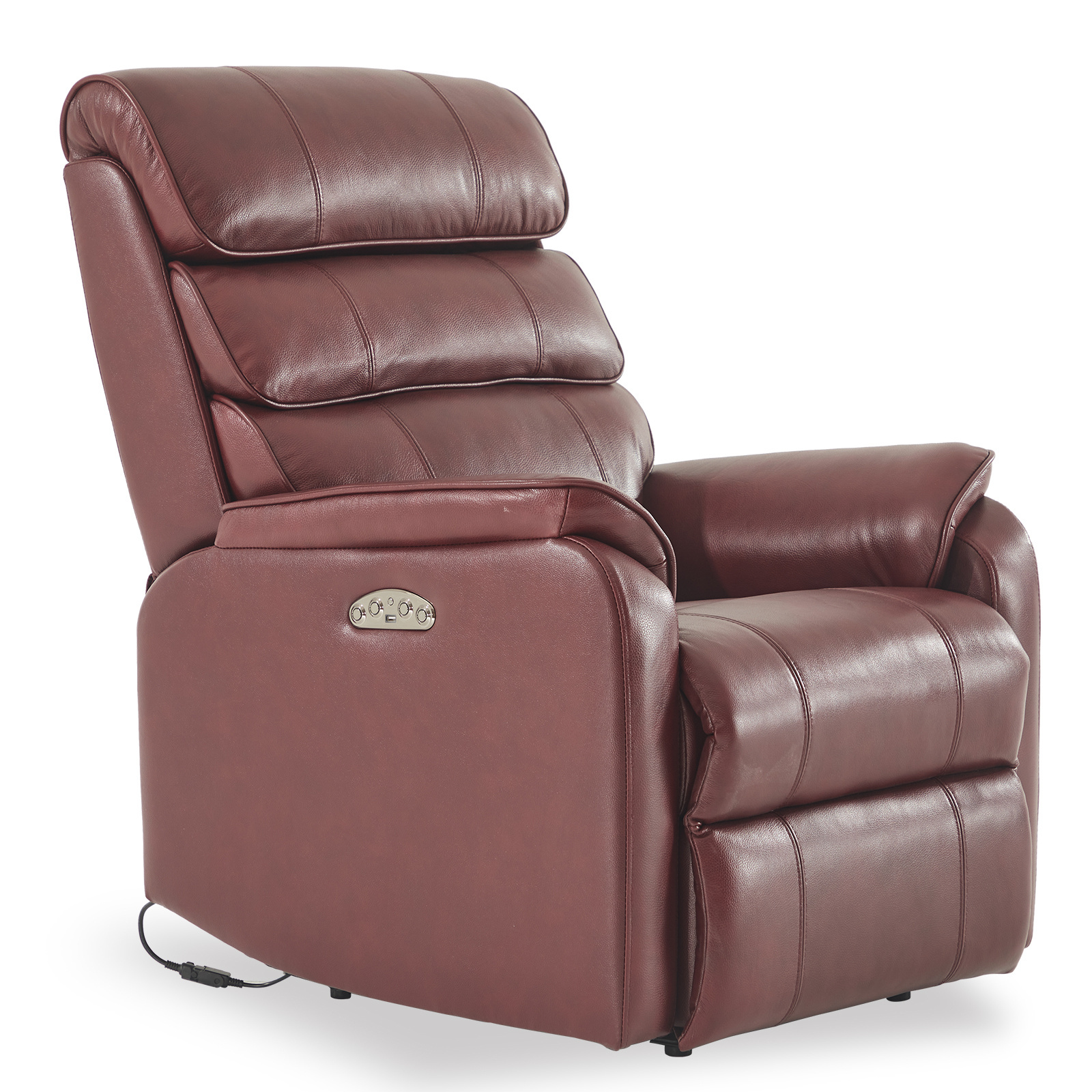 CJSmart Home Electric Recliner Zero Gravity Recliner Chair with Power Adjustable Headrest Sofa with USB Charging Port