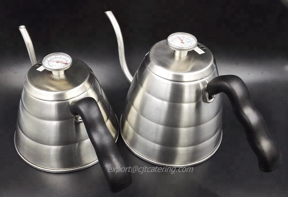 1.2L For Home Gooseneck pour over coffee kettle THERMOMETER Built-In