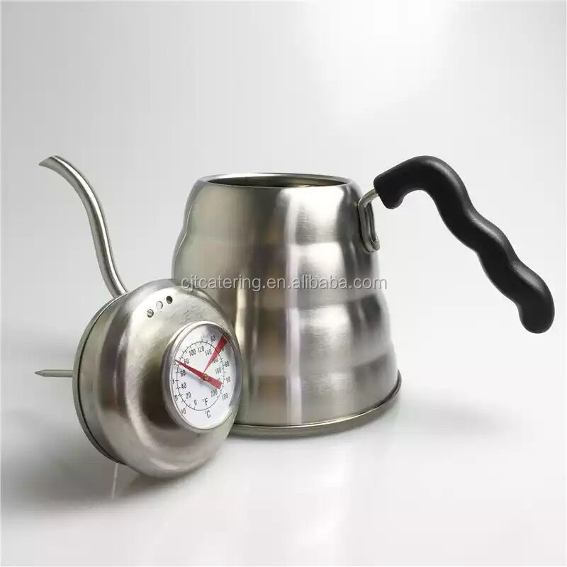 Coffee Gooseneck Kettle with Thermometer Stove Top Premium Pour Over Kettle for Tea and Coffee