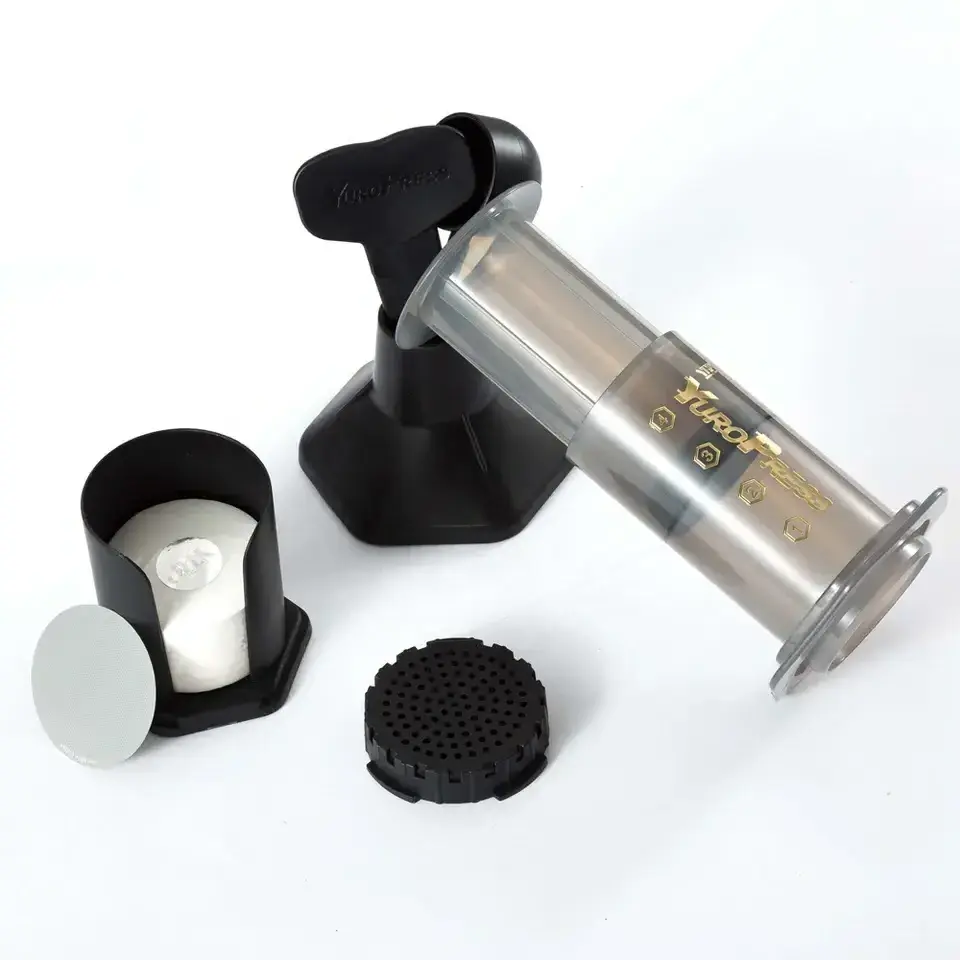 French Presses Portable Espresso Coffee Maker DIY Air Press Coffee Pot Stainless steel Filter Coffee Drip Pot