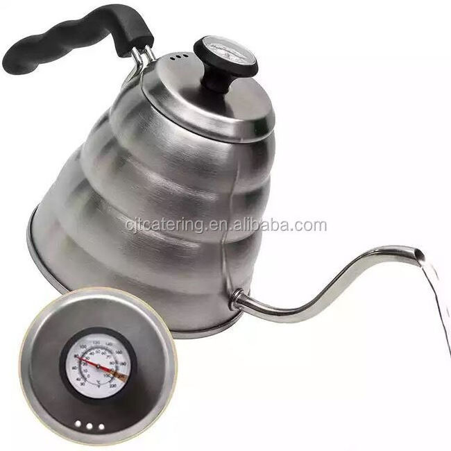 Coffee Gooseneck Kettle with Thermometer Stove Top Premium Pour Over Kettle for Tea and Coffee