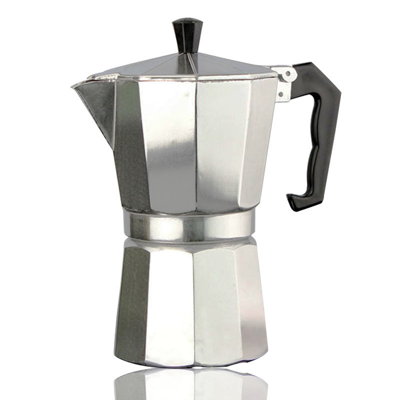 4/6 Cup Italian Style Stove Top Stovetop Coffee Espresso Maker Moka Pot