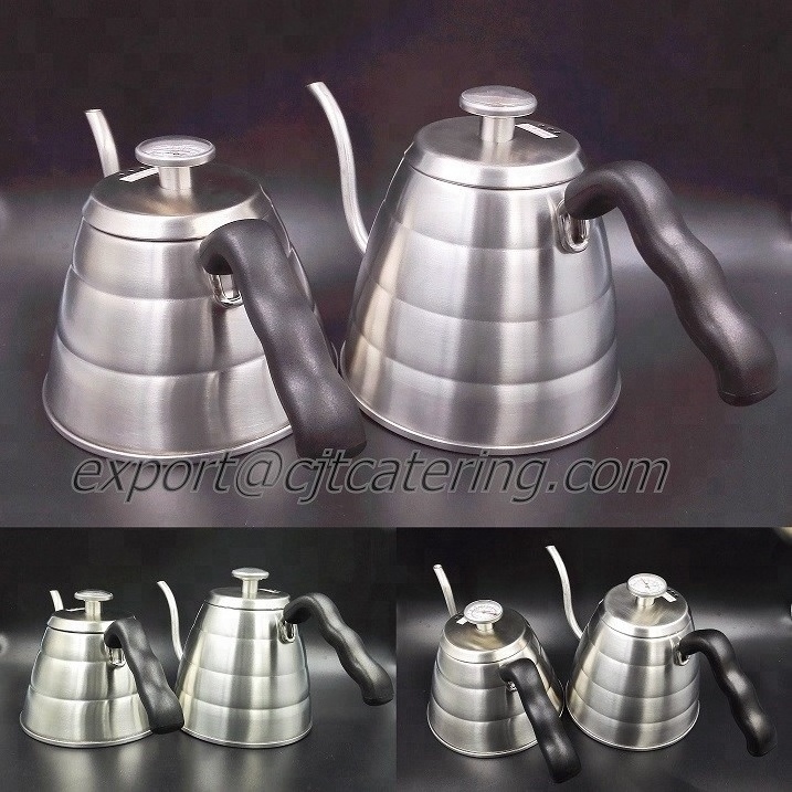 1.2L For Home Gooseneck pour over coffee kettle THERMOMETER Built-In