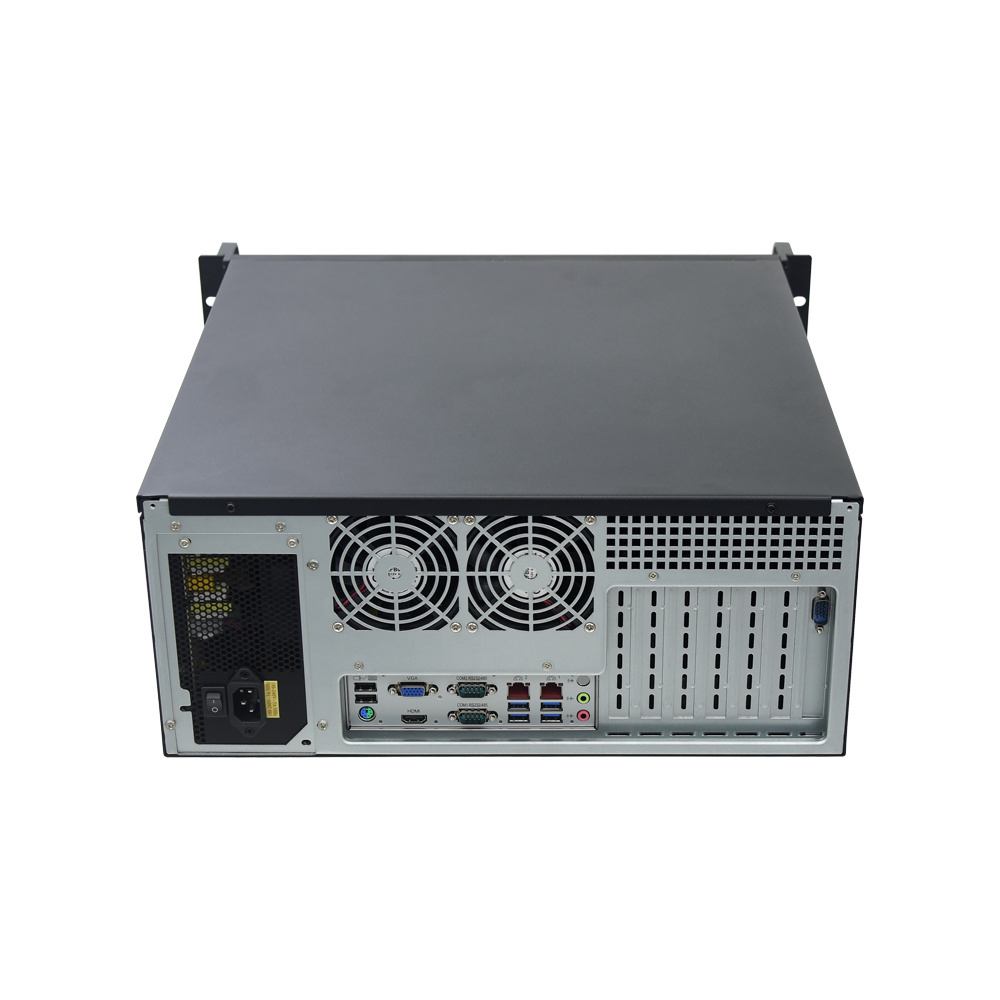 4u Intel server case rackmount chassis Control computer pc case with screen VGA For Server And Storage Rack Type Industrial Pc