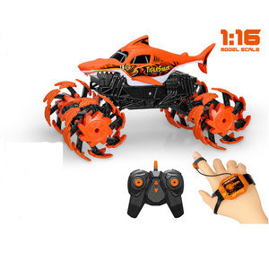 2022 Hot Sale 1:16 Watch Gesture Sensing  remote control rc car 1:16 scale explosion wheel rc monster truck