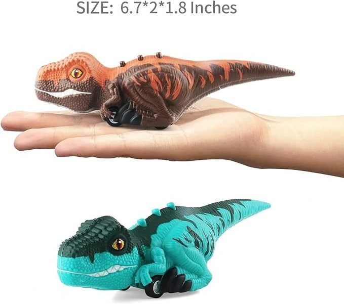 Cross-border universal dinosaur car lights music children's toys simulation animal dinosaur model Tyrannosaurus rex manufacturer