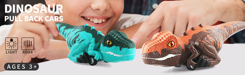 Cross-border universal dinosaur car lights music children's toys simulation animal dinosaur model Tyrannosaurus rex manufacturer